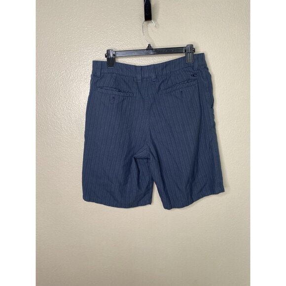 O'Neill Mens Blue Shorts 33‎ polyester button zipper pockets 85773 - Picture 2 of 6